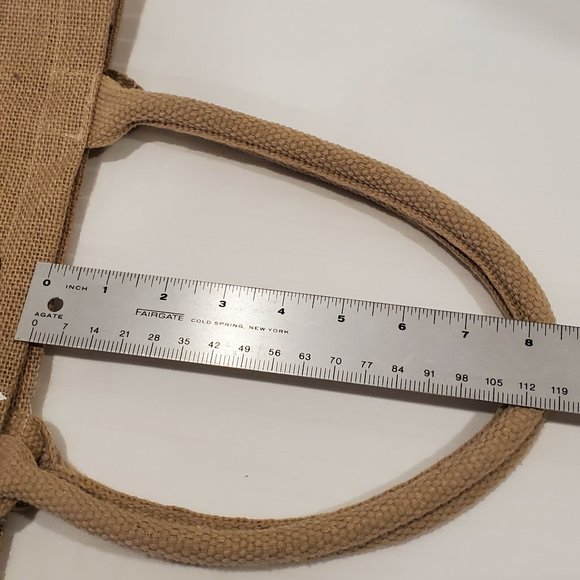 New York State Market Tote Bag-Straw-reusable-Shopping-17x12x6 inch-Souvenir-NWT - Picture 9 of 9